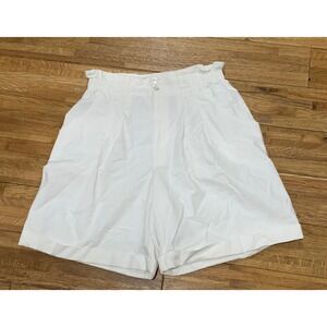 Vintage 90's Paperbag High Waist Shorts
Mom Core Retro Cotton-12